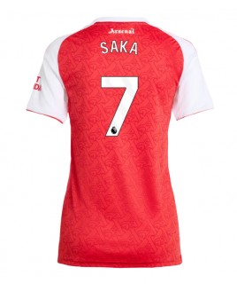 Günstige Arsenal Bukayo Saka #7 Heimtrikot Damen 2025-26 Kurzarm